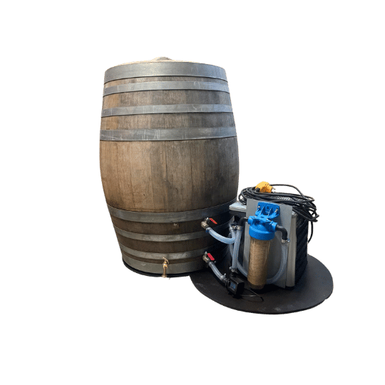 houten ijsbad met koeler